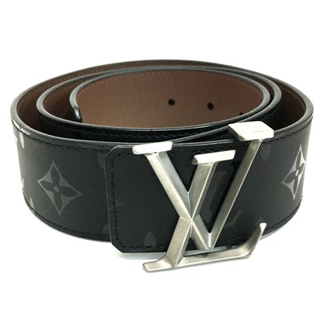 all black louis vuitton belt authentic|louis vuitton snakeskin belt.